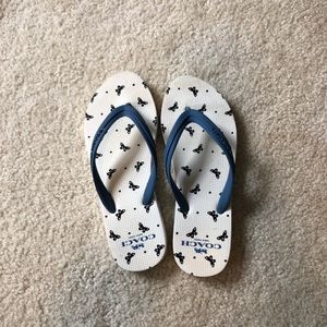 Coach Flip Flops
